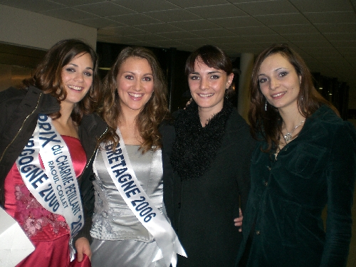 Miss Bourgogne, Miss Bretagne et 2 Miss Franche-Comté