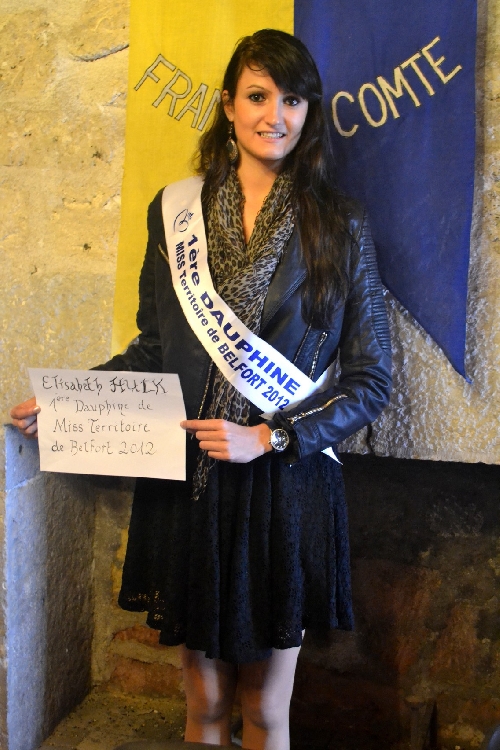 Elisabeth HUCK : 1ère dauphine de Miss Terr de Belfort 2012